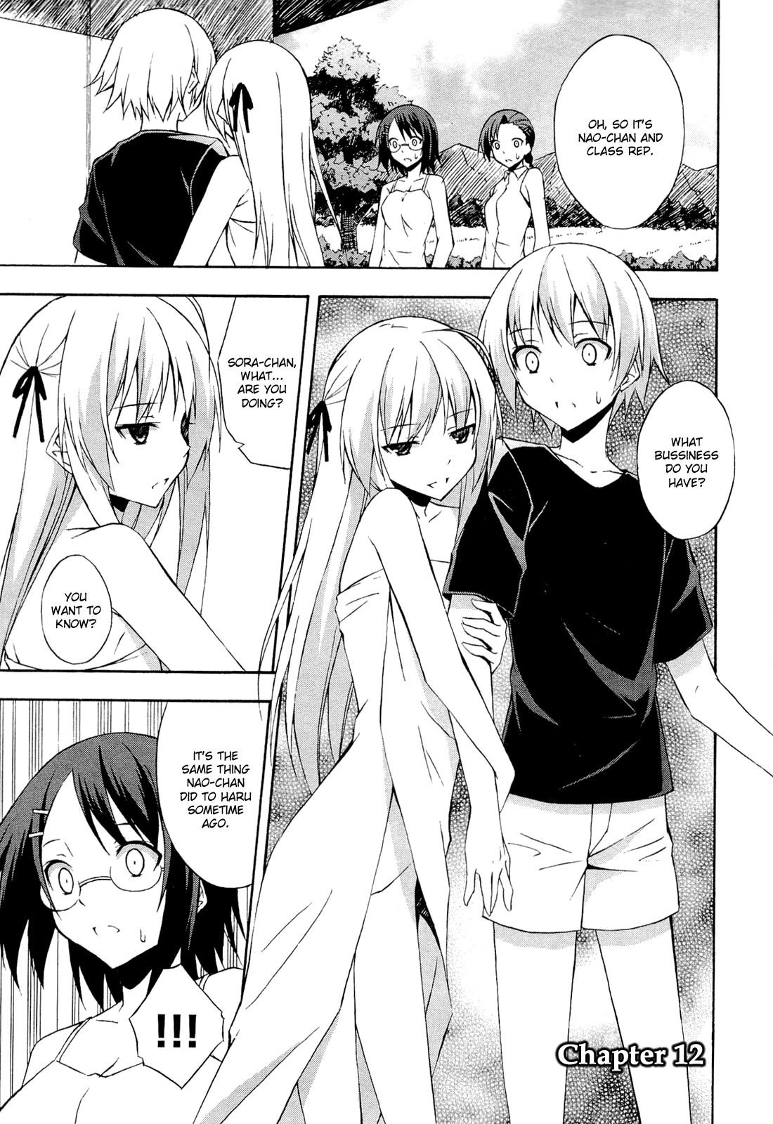 Yosuga no Sora Chapter 12 page 1 - Chapter 12: Friends