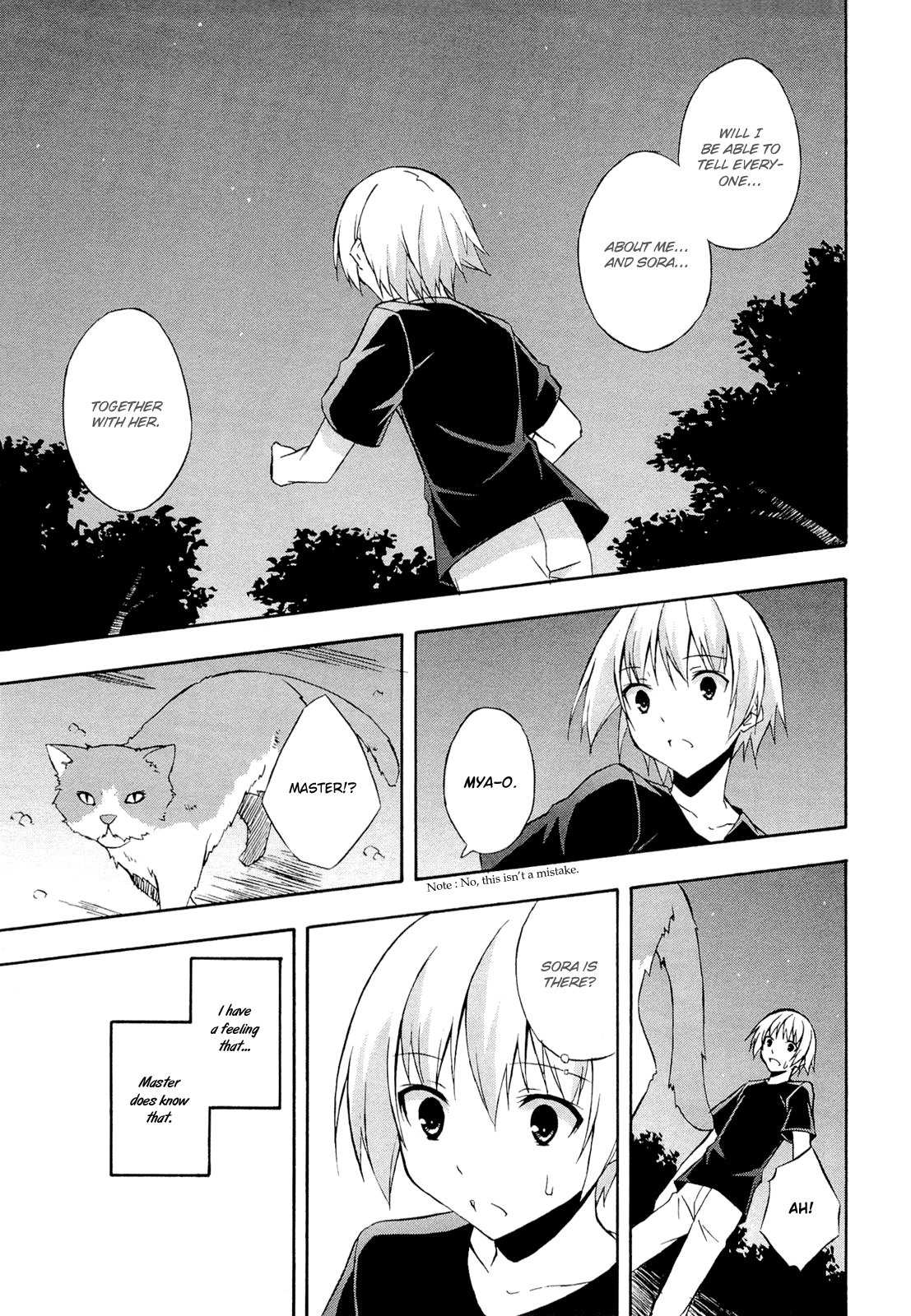 Yosuga no Sora Chapter 12 page 21 - Chapter 12: Friends