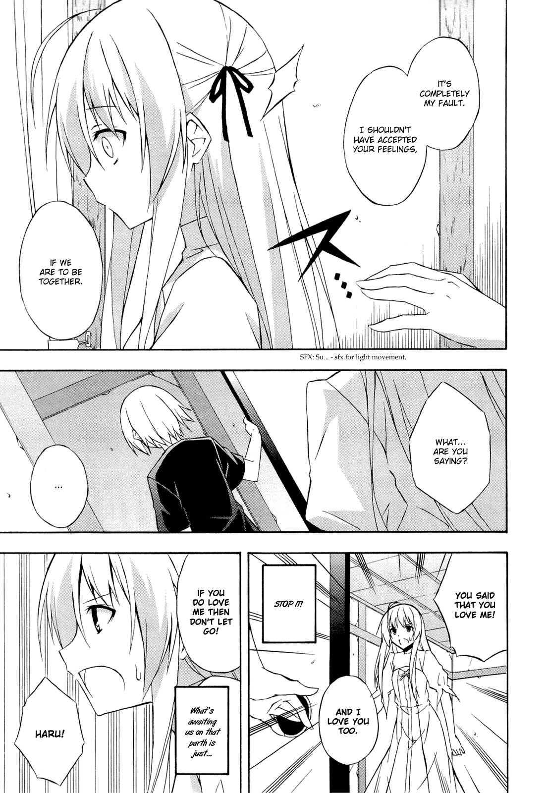 Yosuga no Sora Chapter 12 page 7 - Chapter 12: Friends
