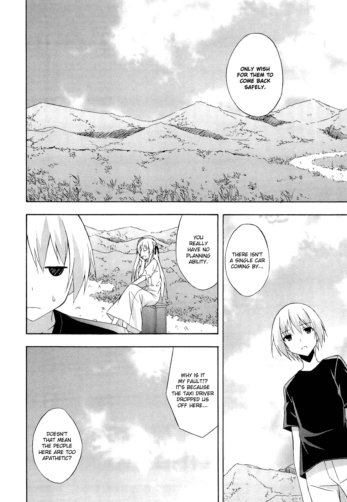 Yosuga no Sora Chapter 14 page 18 - Chapter 14: Faraway Sky