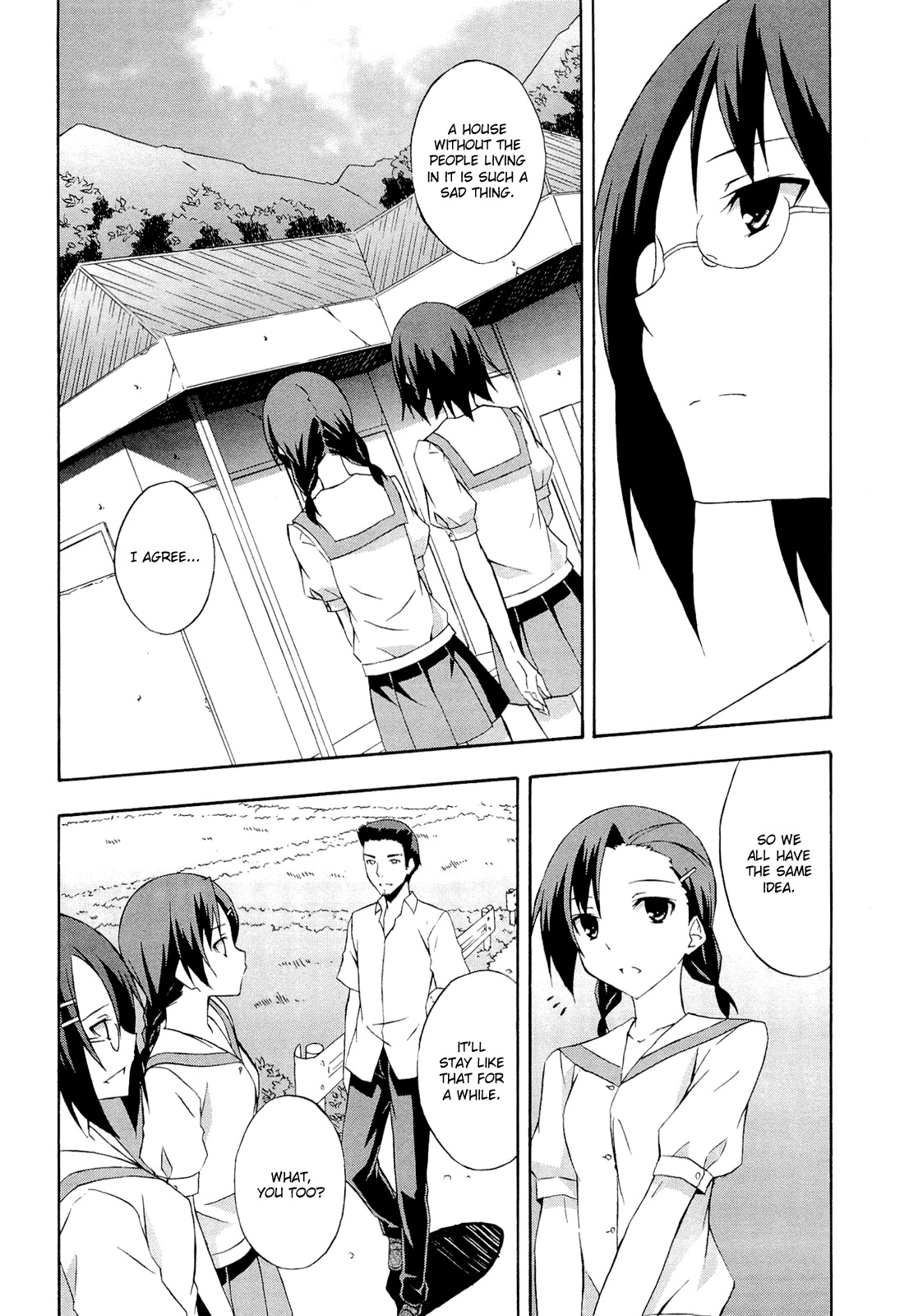 Yosuga no Sora Chapter 14 page 2 - Chapter 14: Faraway Sky