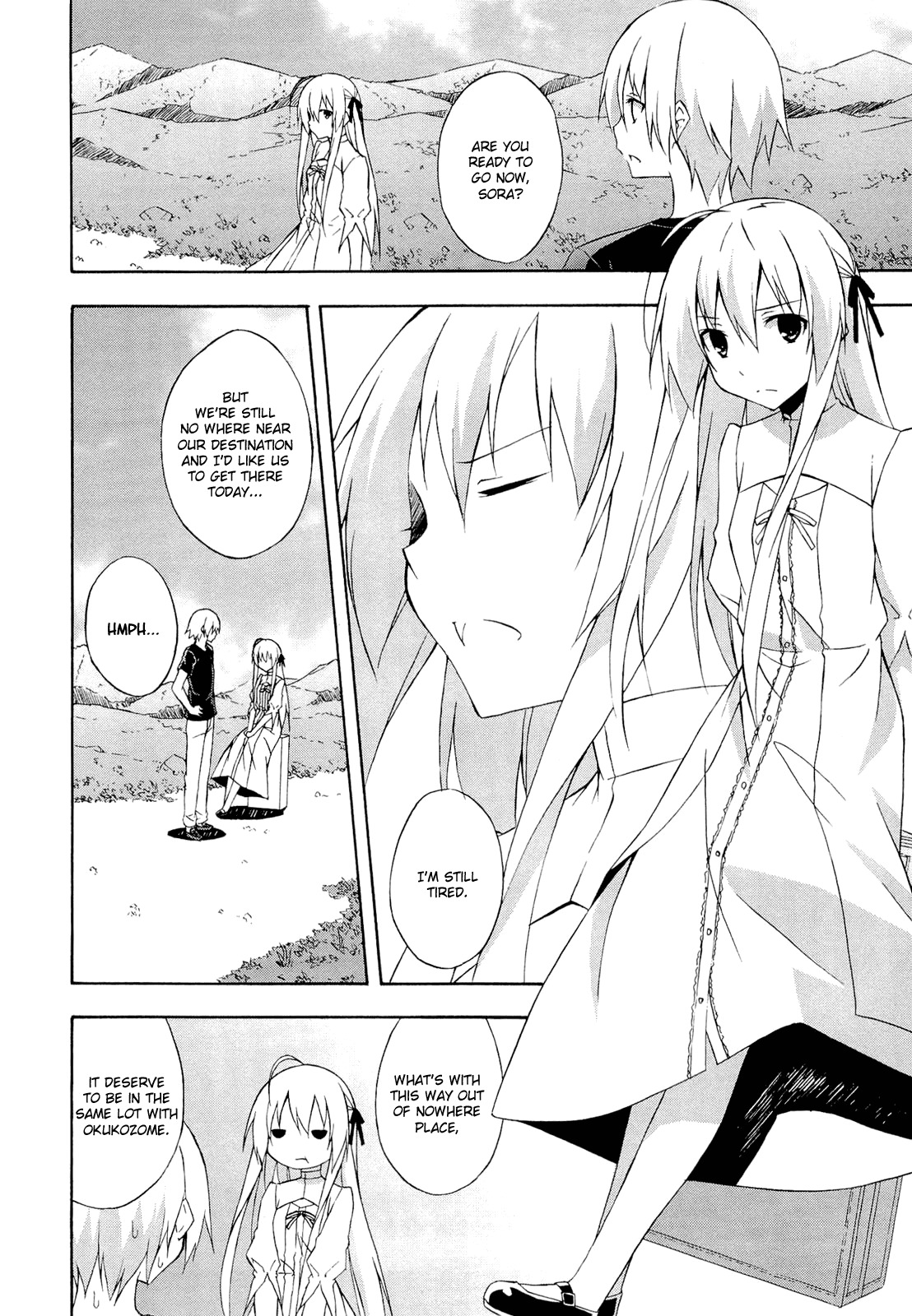 Yosuga no Sora Chapter 14 page 6 - Chapter 14: Faraway Sky