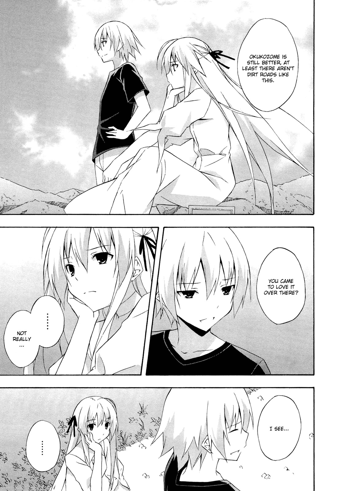 Yosuga no Sora Chapter 14 page 7 - Chapter 14: Faraway Sky
