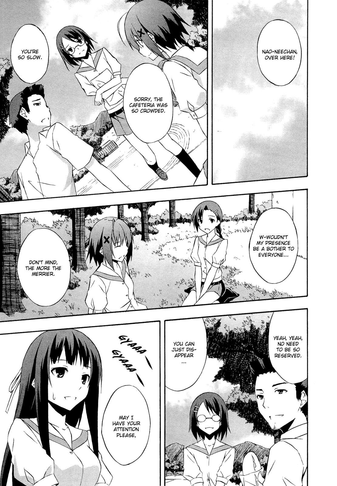 Yosuga no Sora Chapter 14 page 9 - Chapter 14: Faraway Sky