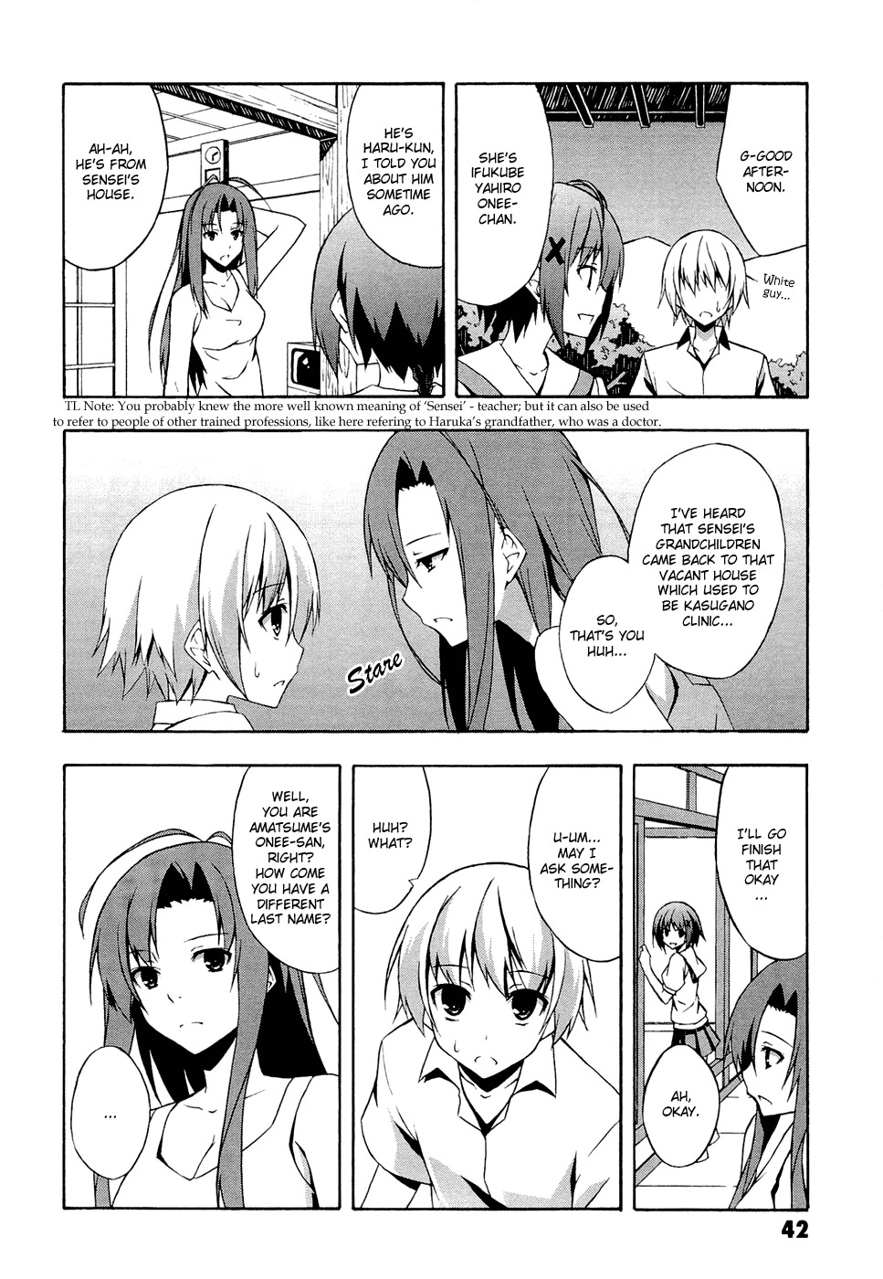 Yosuga no Sora Chapter 2 page 12 - Chapter 2: The Two People With Different Opinions