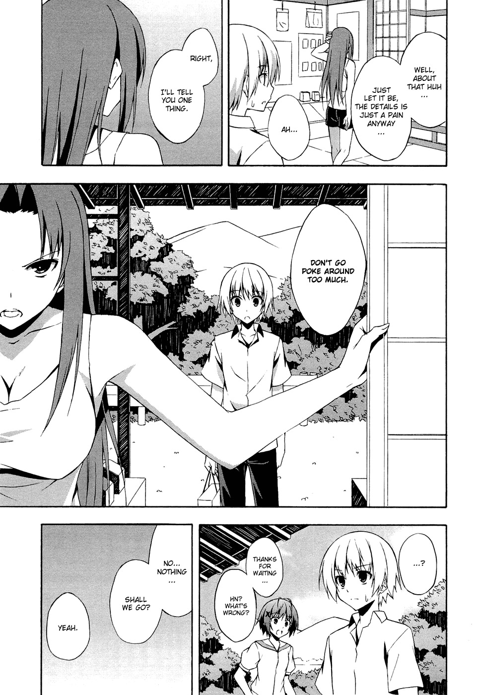 Yosuga no Sora Chapter 2 page 13 - Chapter 2: The Two People With Different Opinions