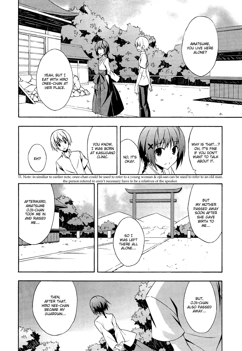 Yosuga no Sora Chapter 2 page 16 - Chapter 2: The Two People With Different Opinions