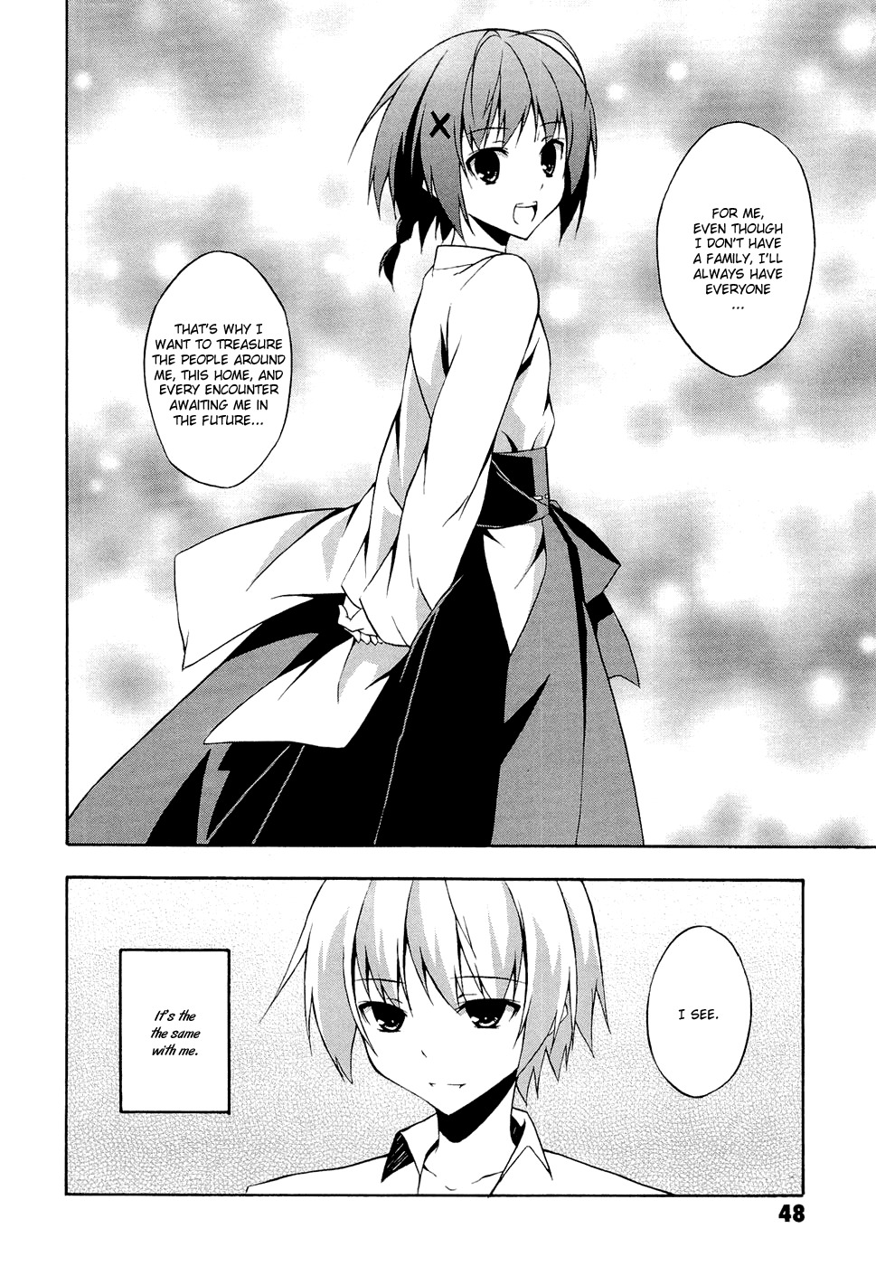 Yosuga no Sora Chapter 2 page 18 - Chapter 2: The Two People With Different Opinions
