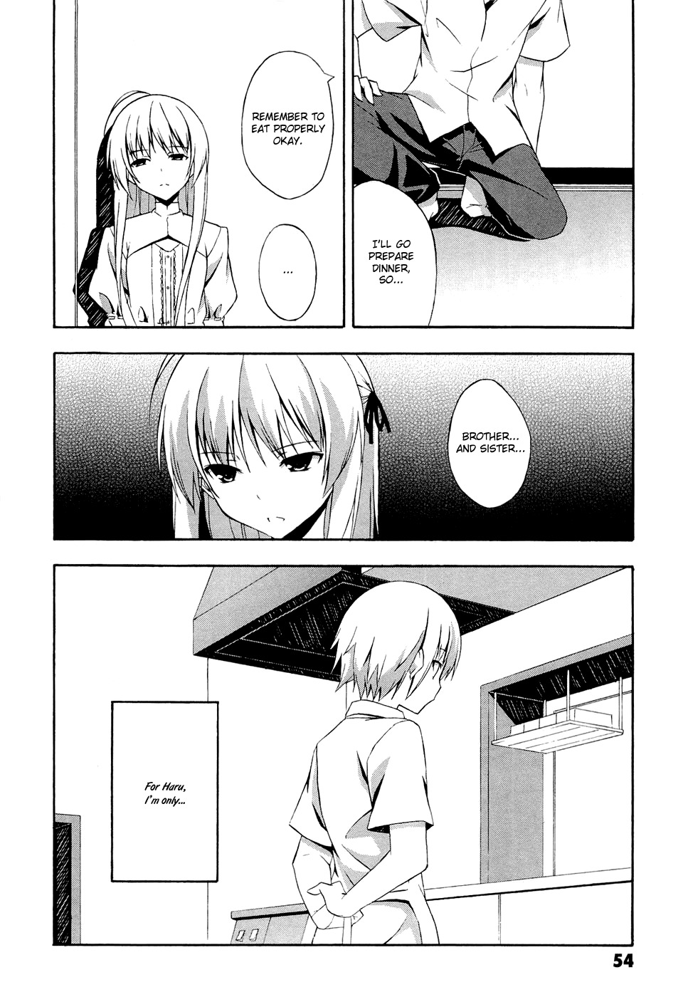 Yosuga no Sora Chapter 2 page 24 - Chapter 2: The Two People With Different Opinions