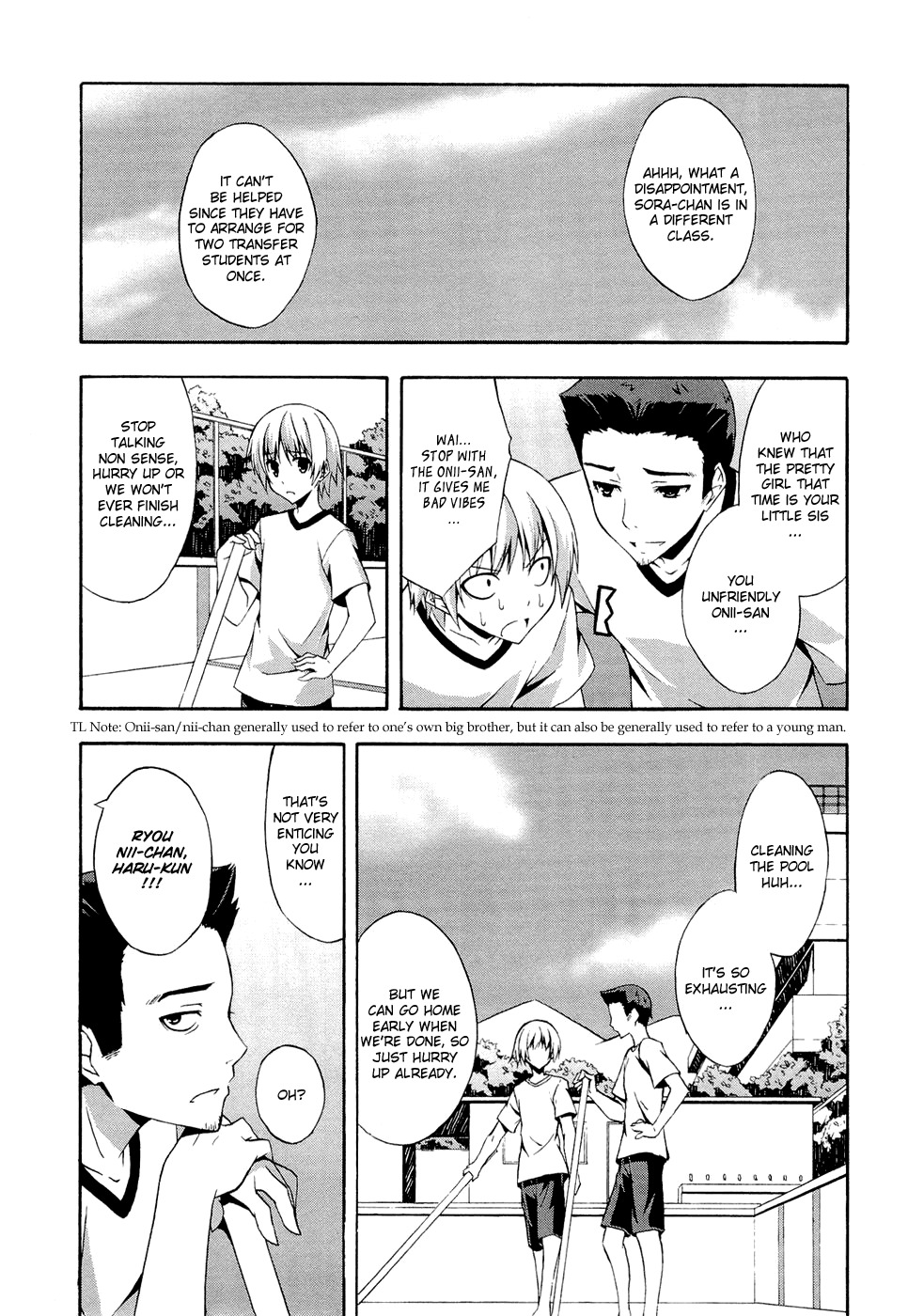 Yosuga no Sora Chapter 2 page 3 - Chapter 2: The Two People With Different Opinions