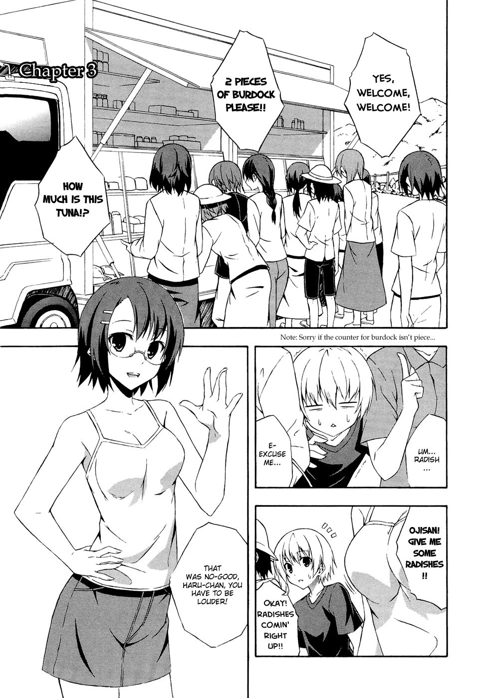 Yosuga no Sora Chapter 3 page 1 - Chapter 3: The One I Must Protect