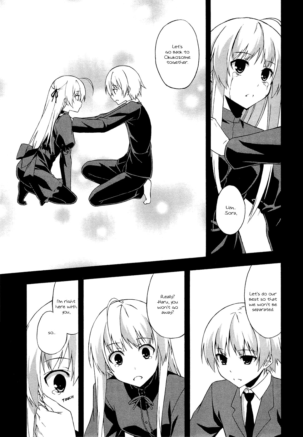 Yosuga no Sora Chapter 3 page 17 - Chapter 3: The One I Must Protect