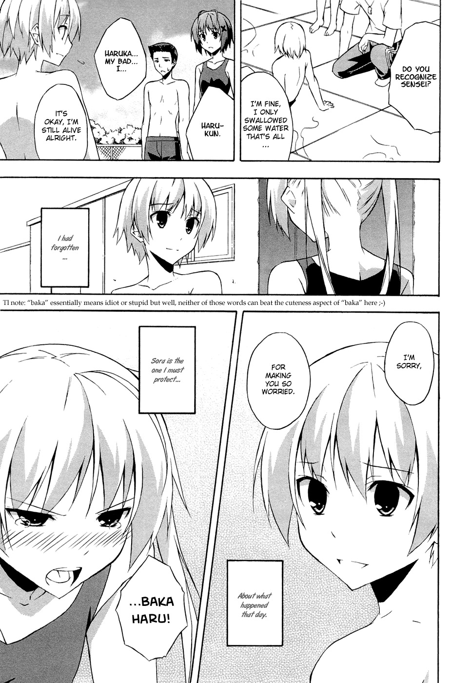 Yosuga no Sora Chapter 3 page 20 - Chapter 3: The One I Must Protect