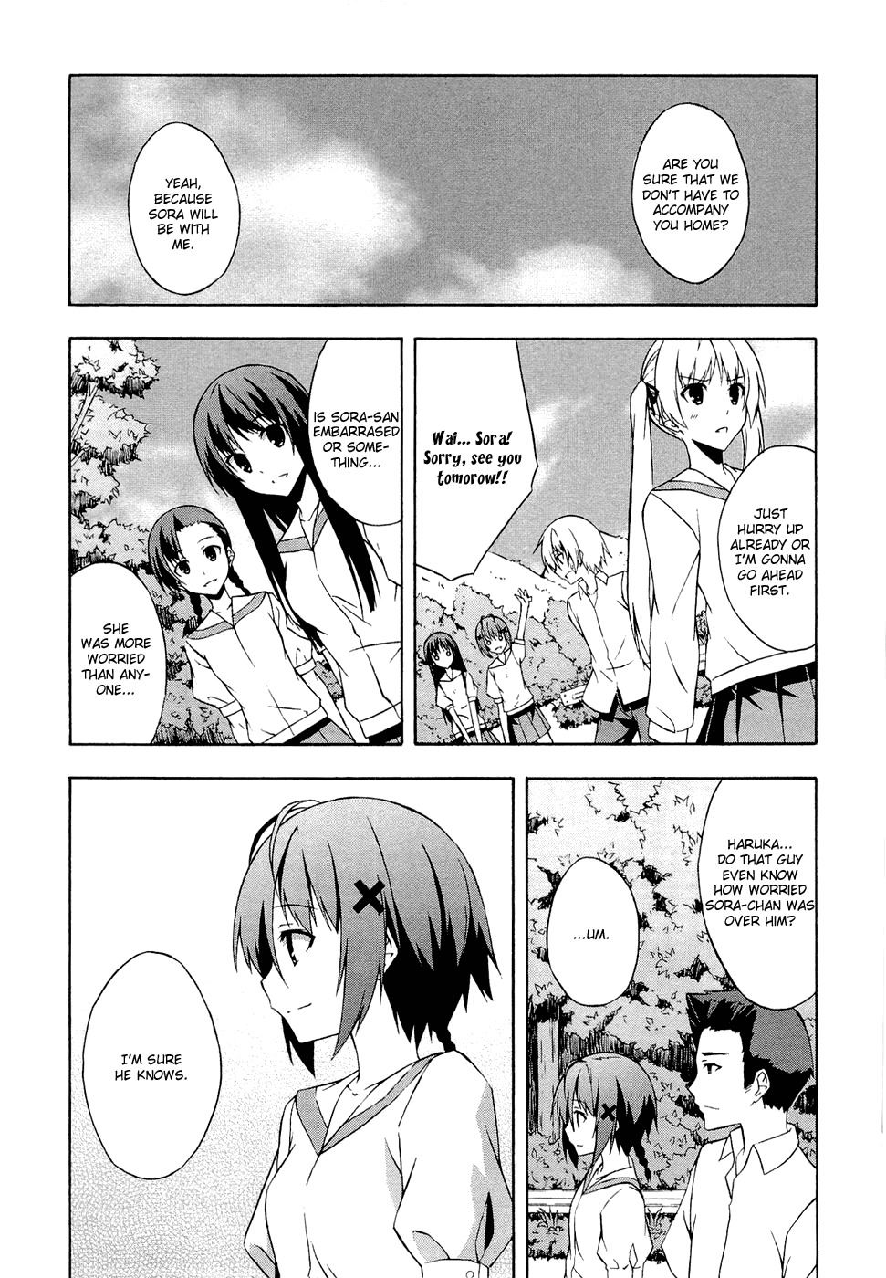Yosuga no Sora Chapter 3 page 22 - Chapter 3: The One I Must Protect