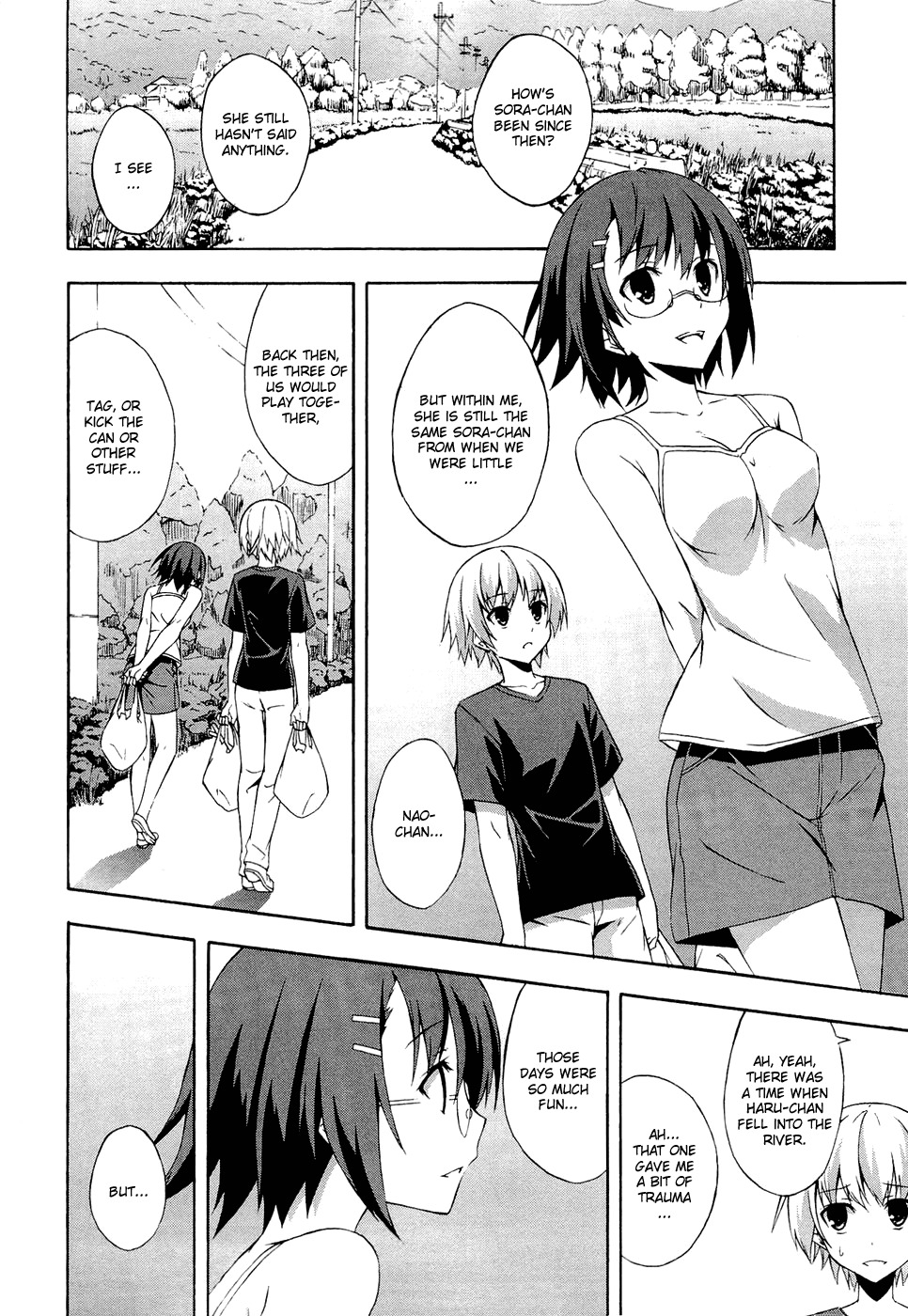 Yosuga no Sora Chapter 3 page 4 - Chapter 3: The One I Must Protect