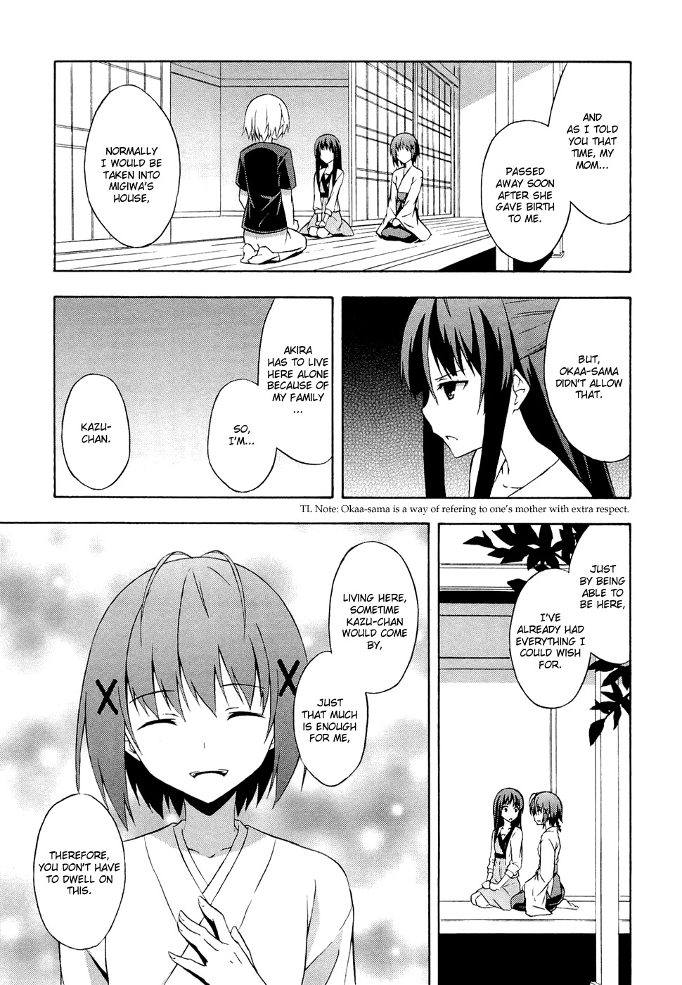 Yosuga no Sora Chapter 4 page 13 - Chapter 4: Each Respective Form