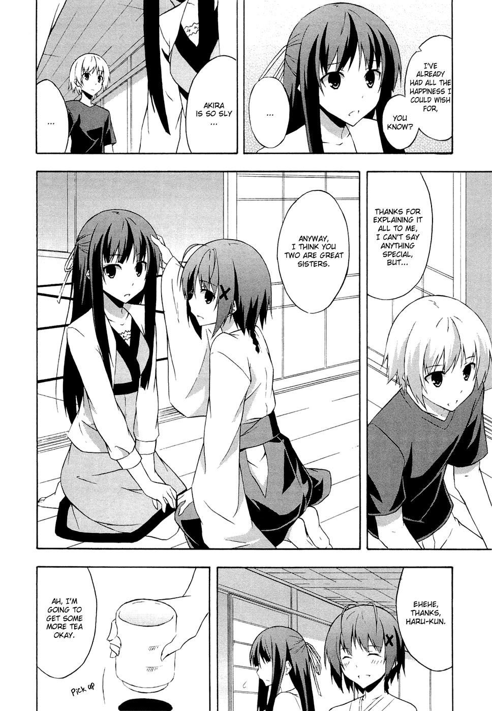 Yosuga no Sora Chapter 4 page 14 - Chapter 4: Each Respective Form