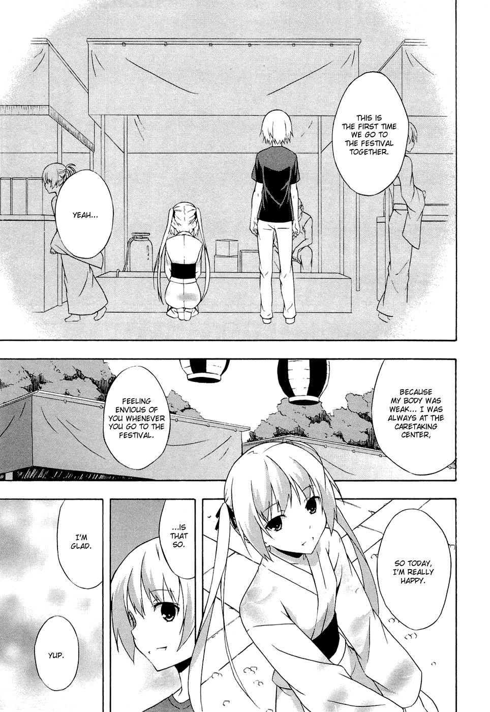 Yosuga no Sora Chapter 5 page 9 - Chapter 5: Happiness at the Festival...!?