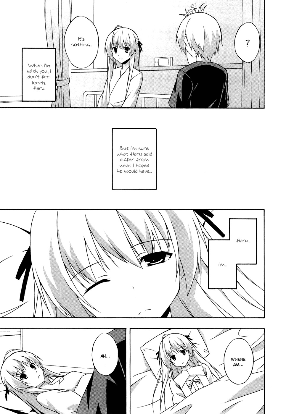 Yosuga no Sora Chapter 6 page 15 - Chapter 6: The Voice of Your Hearth