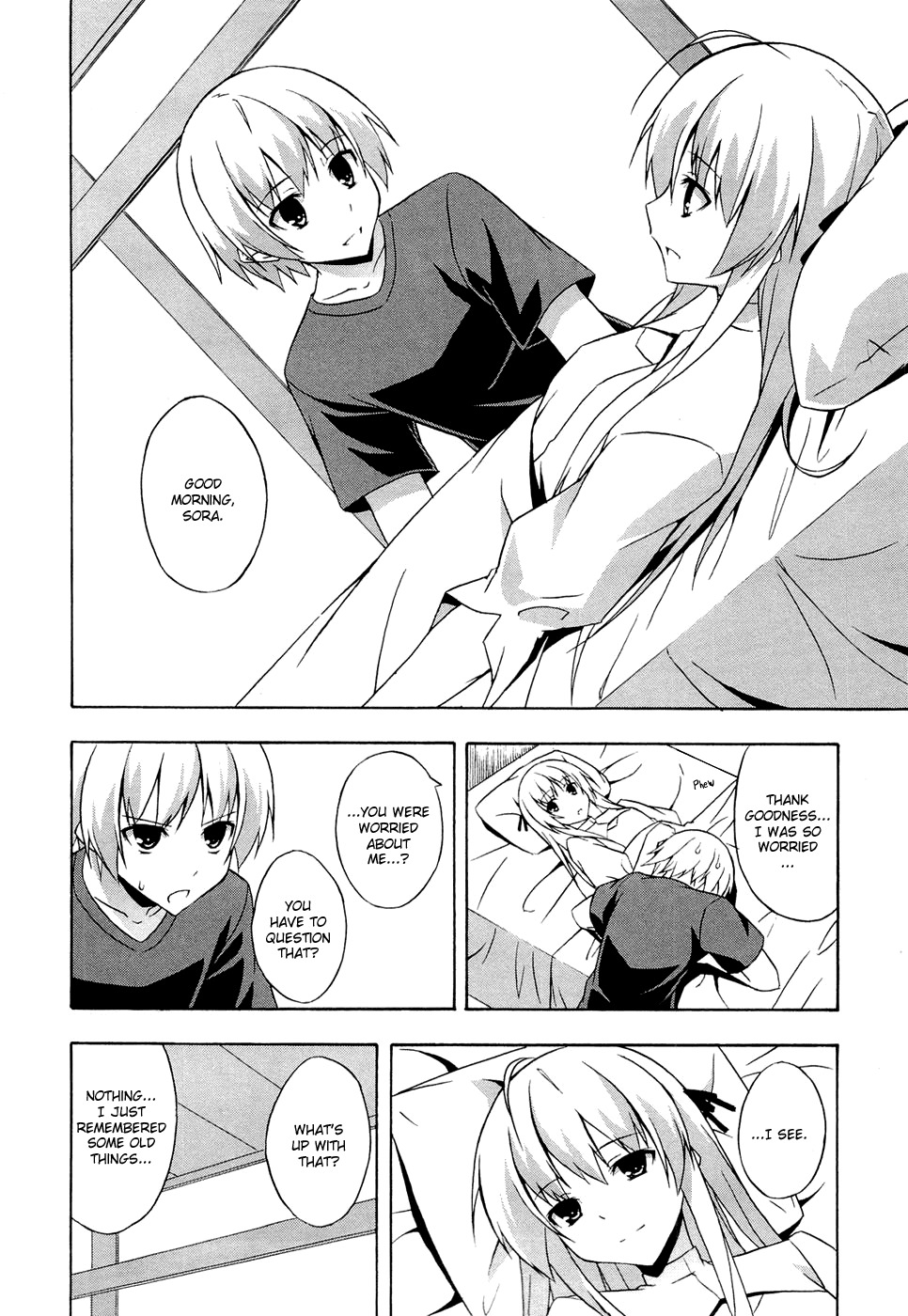 Yosuga no Sora Chapter 6 page 16 - Chapter 6: The Voice of Your Hearth