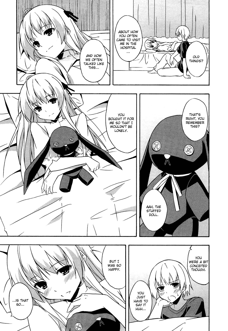Yosuga no Sora Chapter 6 page 17 - Chapter 6: The Voice of Your Hearth