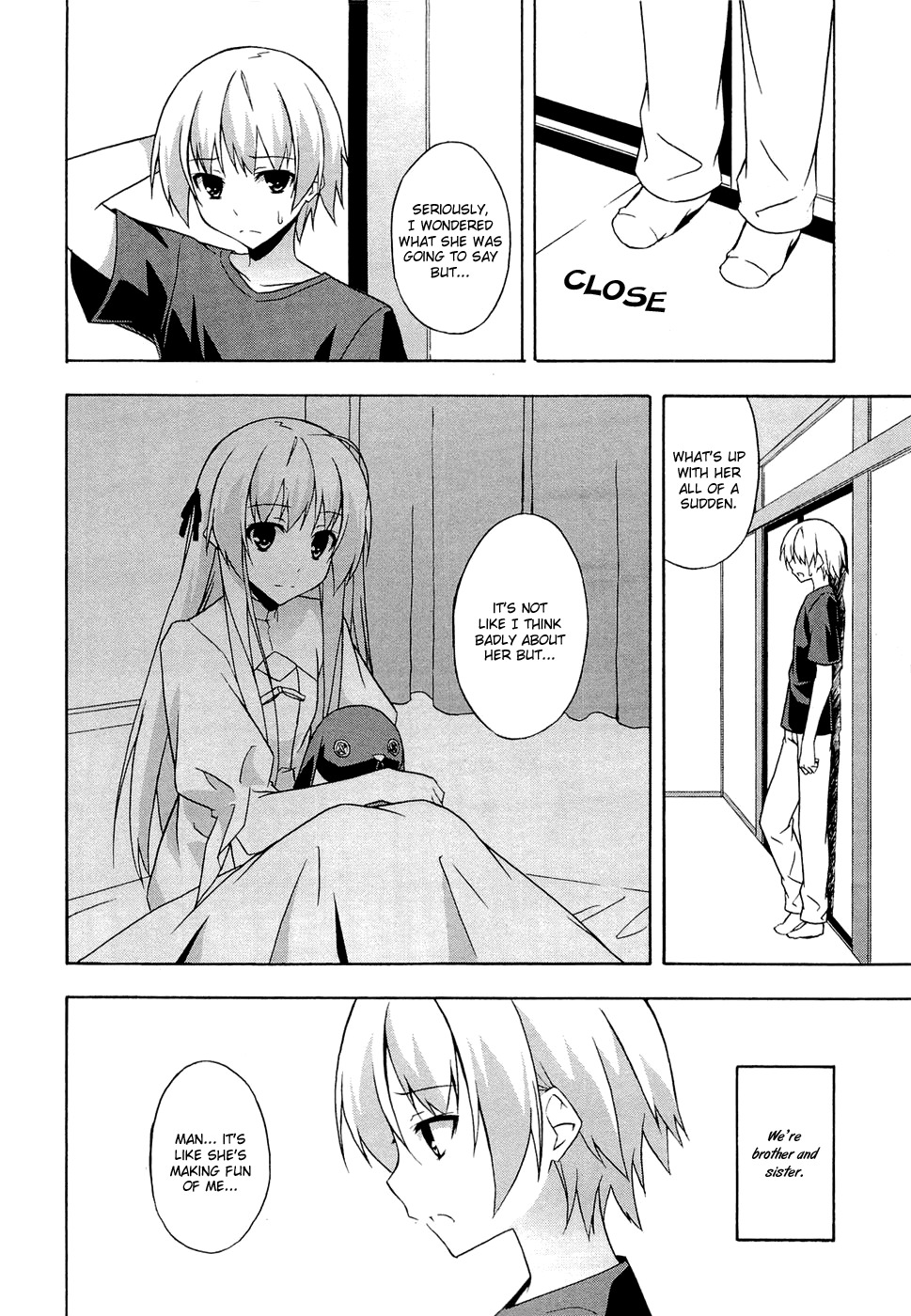 Yosuga no Sora Chapter 6 page 20 - Chapter 6: The Voice of Your Hearth