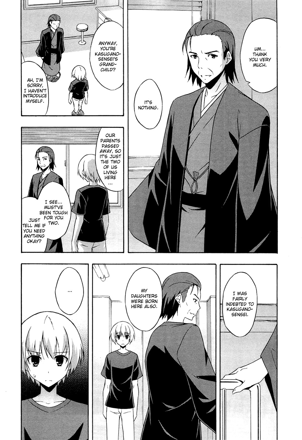 Yosuga no Sora Chapter 6 page 4 - Chapter 6: The Voice of Your Hearth