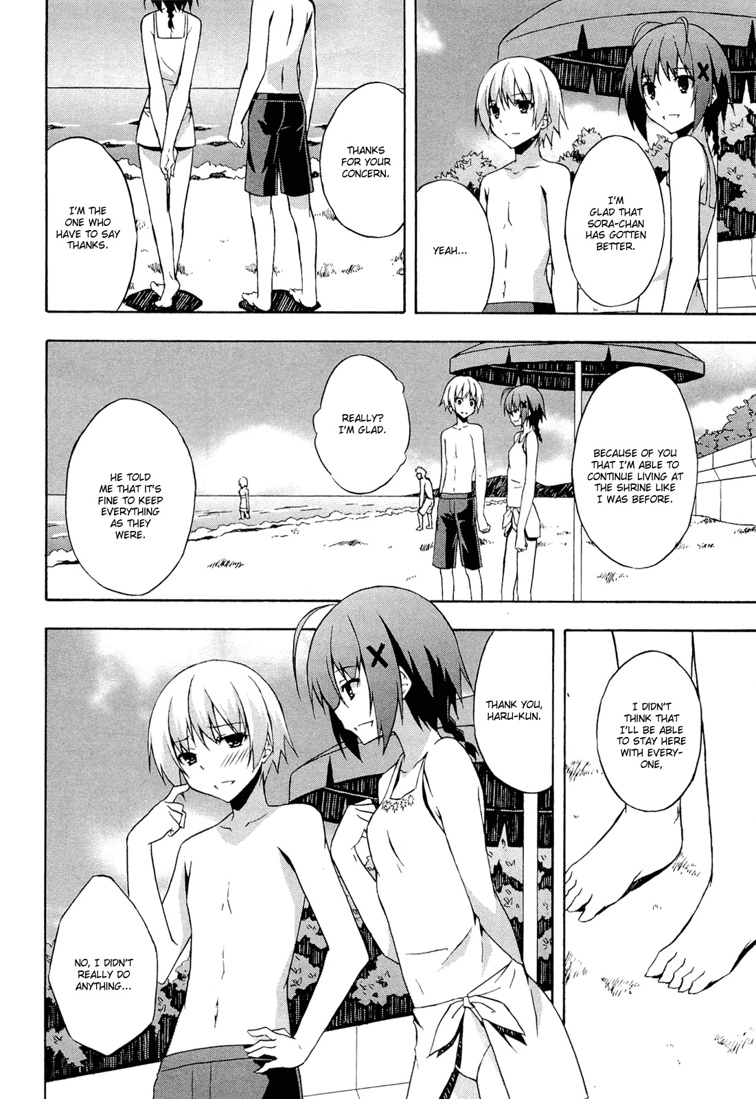 Yosuga no Sora Chapter 7 page 12 - Chapter 7: Let's Go to the Beach!