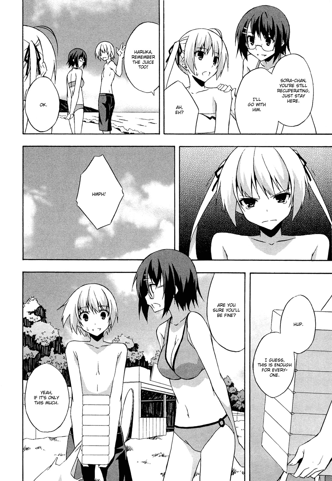 Yosuga no Sora Chapter 7 page 20 - Chapter 7: Let's Go to the Beach!