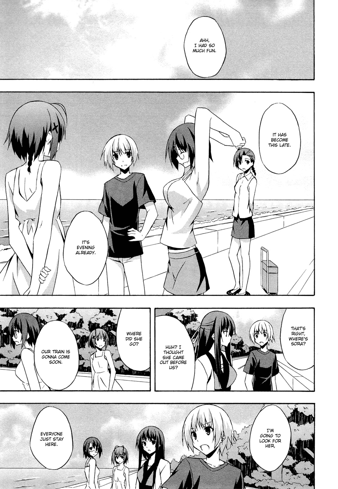 Yosuga no Sora Chapter 7 page 23 - Chapter 7: Let's Go to the Beach!