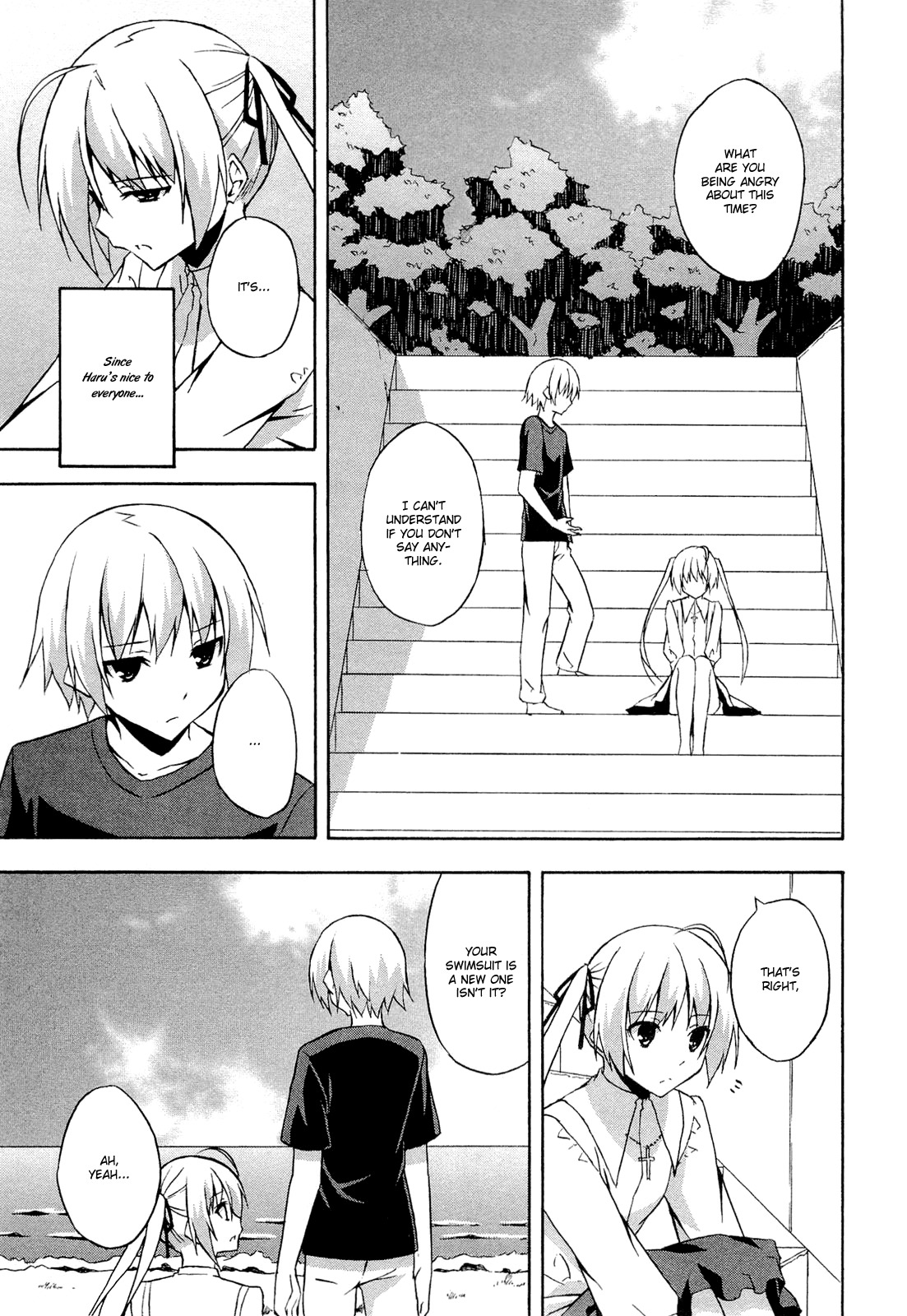 Yosuga no Sora Chapter 7 page 25 - Chapter 7: Let's Go to the Beach!