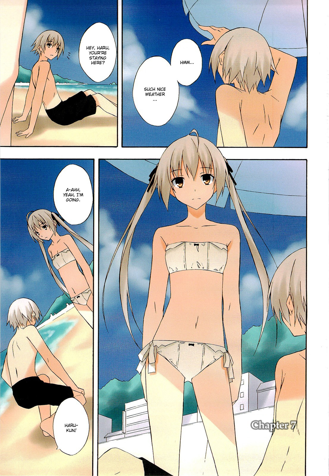 Yosuga no Sora Chapter 7 page 5 - Chapter 7: Let's Go to the Beach!