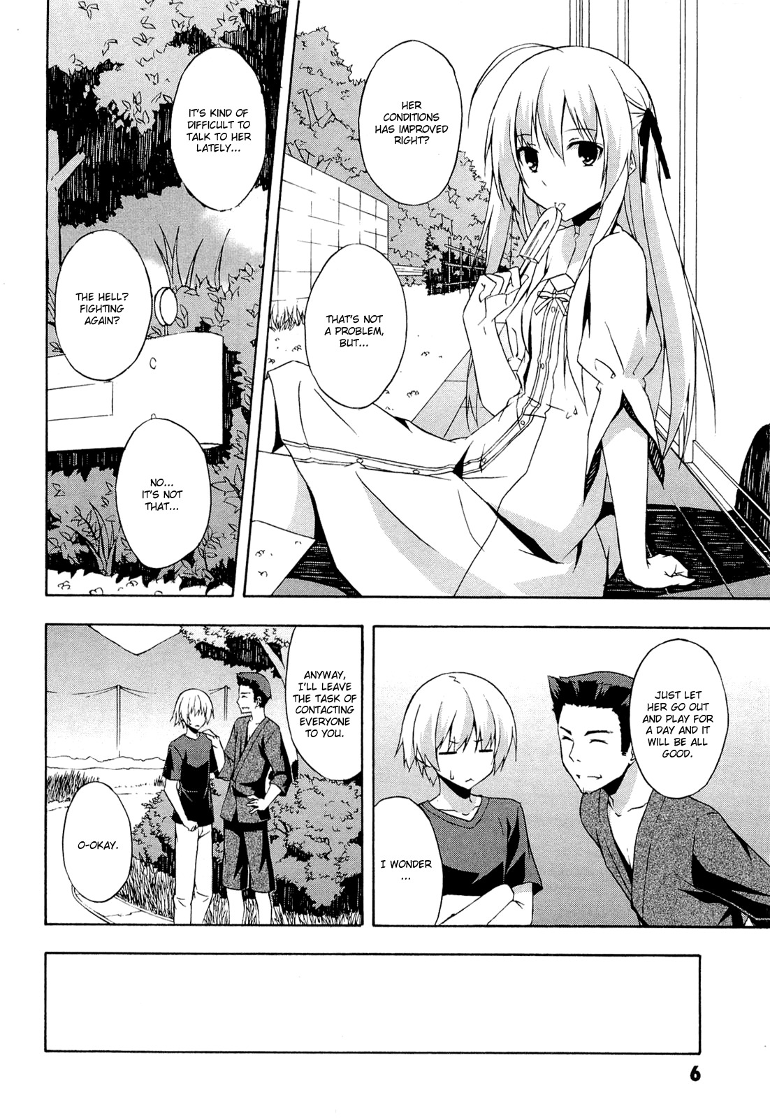 Yosuga no Sora Chapter 7 page 8 - Chapter 7: Let's Go to the Beach!