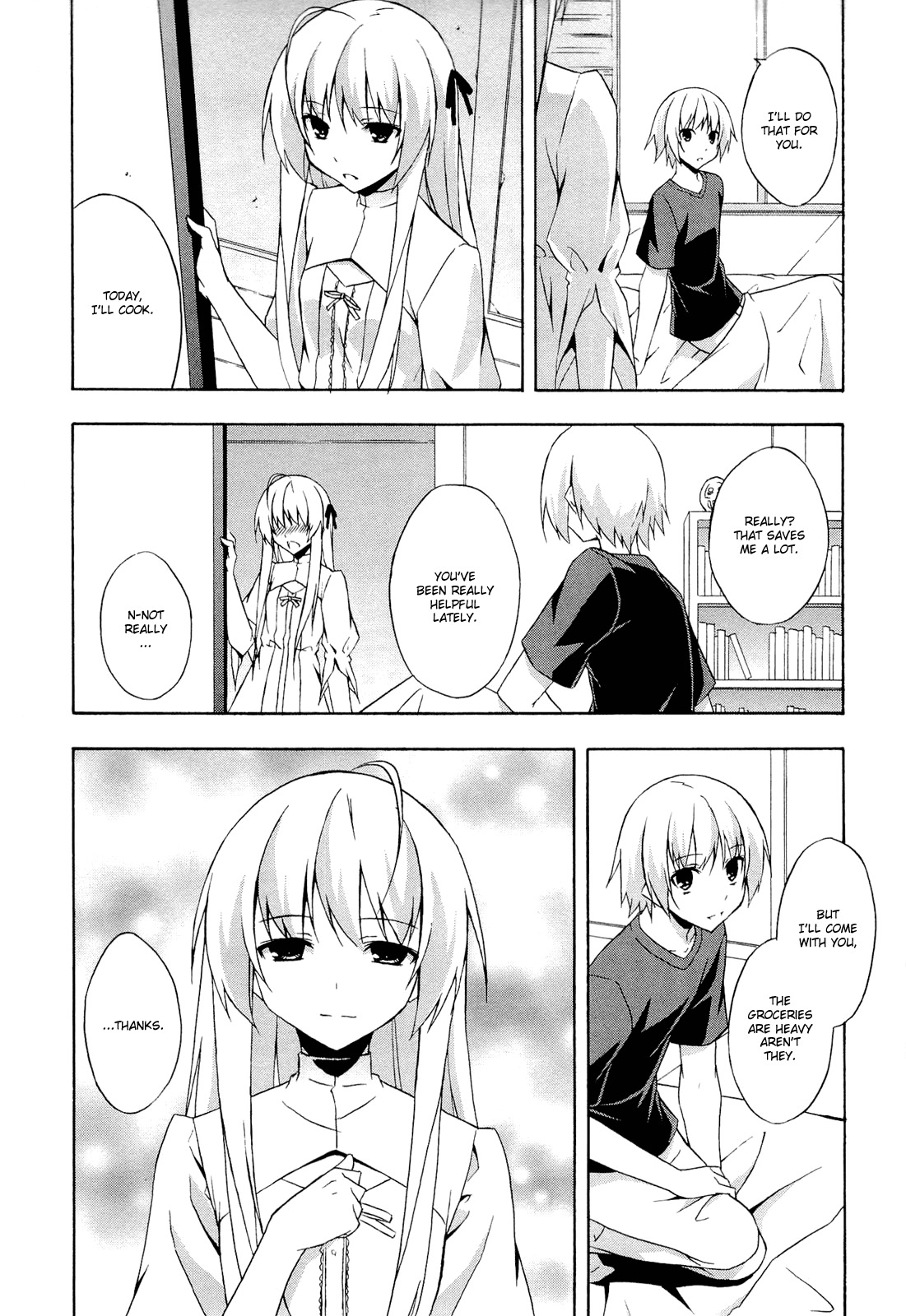 Yosuga no Sora Chapter 8 page 5 - Chapter 8: The Memories' Scar