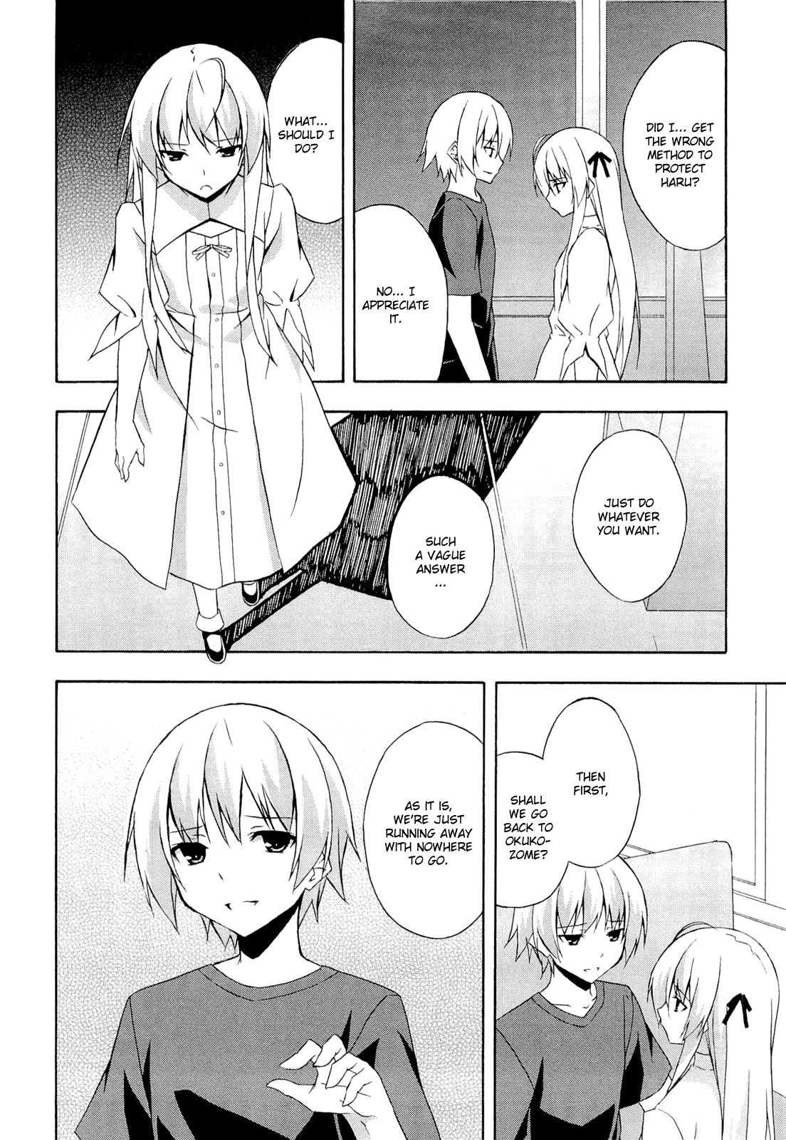 Yosuga no Sora Chapter 9 page 12 - Chapter 9: Beyond the Hardship...