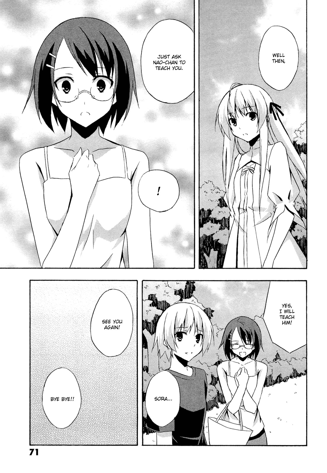 Yosuga no Sora Chapter 9 page 23 - Chapter 9: Beyond the Hardship...
