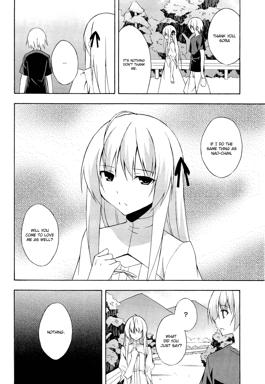 Yosuga no Sora Chapter 9 page 24 - Chapter 9: Beyond the Hardship...