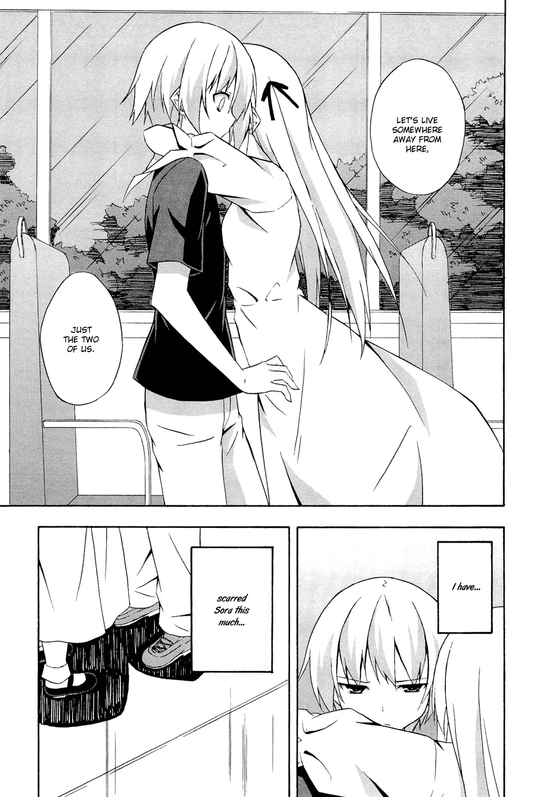 Yosuga no Sora Chapter 9 page 5 - Chapter 9: Beyond the Hardship...