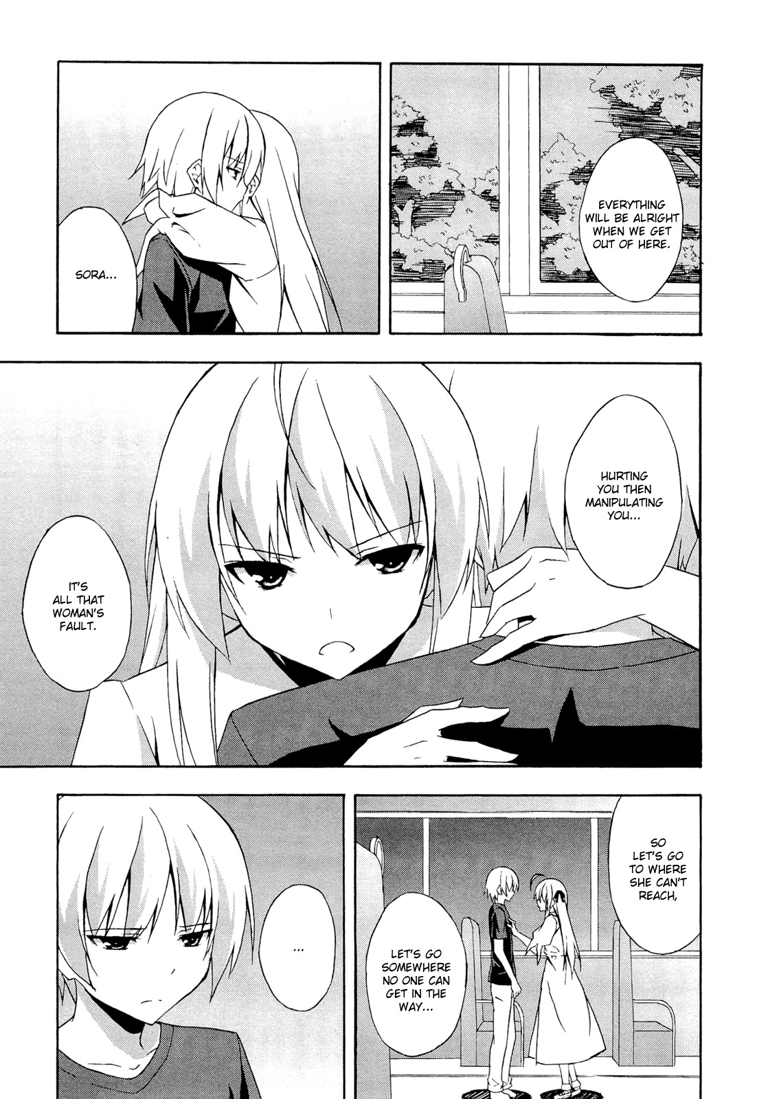 Yosuga no Sora Chapter 9 page 9 - Chapter 9: Beyond the Hardship...