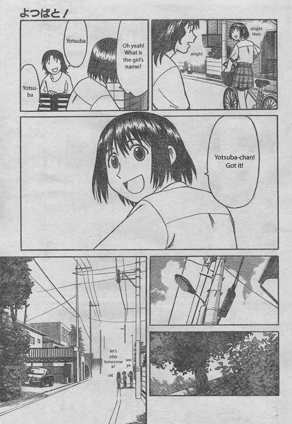 Yotsubato! Chapter 1 page 17 - Chapter 1: Yotsuba & Moving