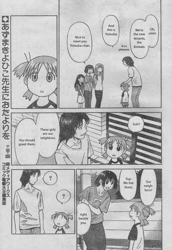 Yotsubato! Chapter 1 page 45 - Chapter 1: Yotsuba & Moving