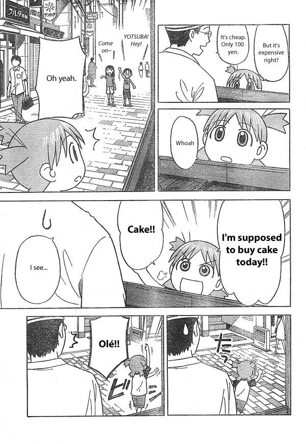 Yotsubato! Chapter 10 page 11 - Chapter 10: Yotsuba & Cake