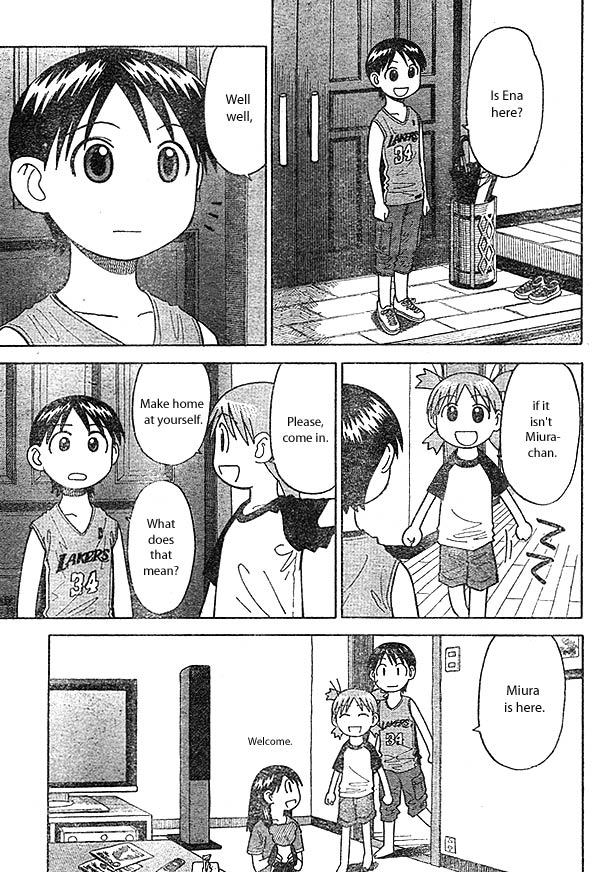 Yotsubato! Chapter 10 page 3 - Chapter 10: Yotsuba & Cake