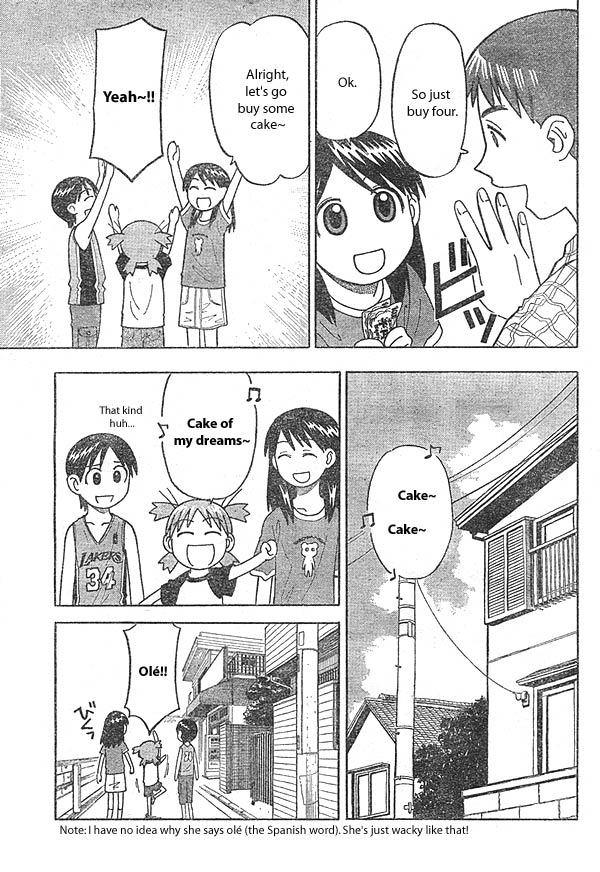 Yotsubato! Chapter 10 page 9 - Chapter 10: Yotsuba & Cake