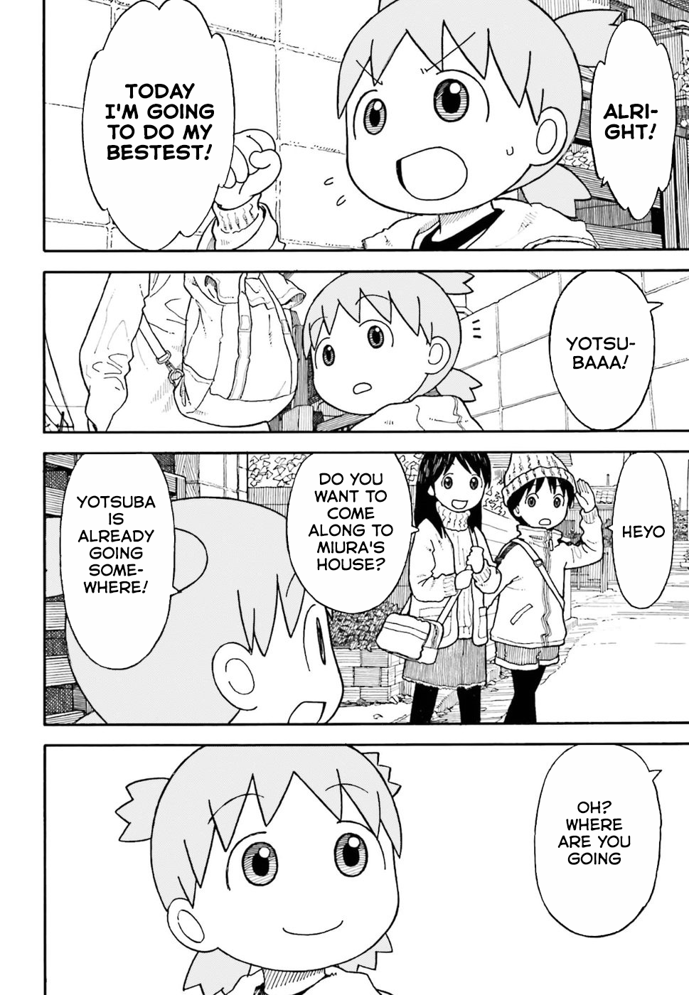 Yotsubato! Chapter 100 page 2 - Chapter 100