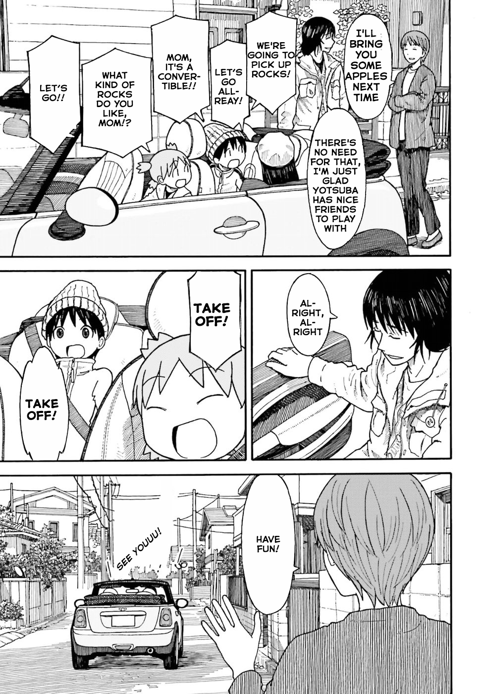 Yotsubato! Chapter 100 page 7 - Chapter 100