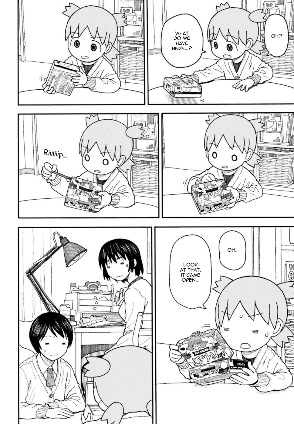 Yotsubato! Chapter 102 page 14 - Chapter 102: Yotsuba & Cramming (part 1)