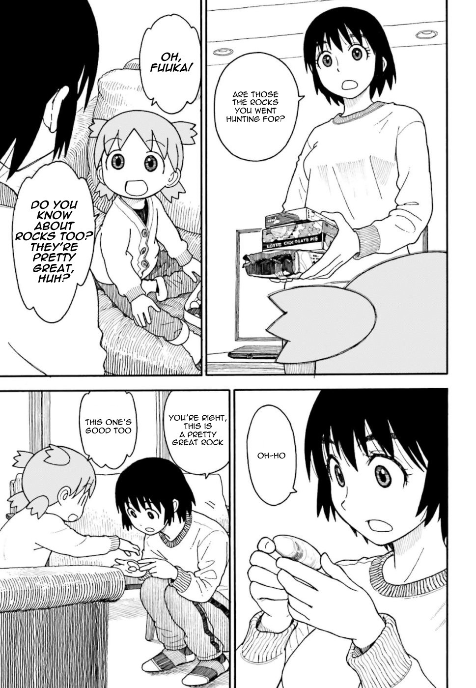 Yotsubato! Chapter 102 page 5 - Chapter 102: Yotsuba & Cramming (part 1)