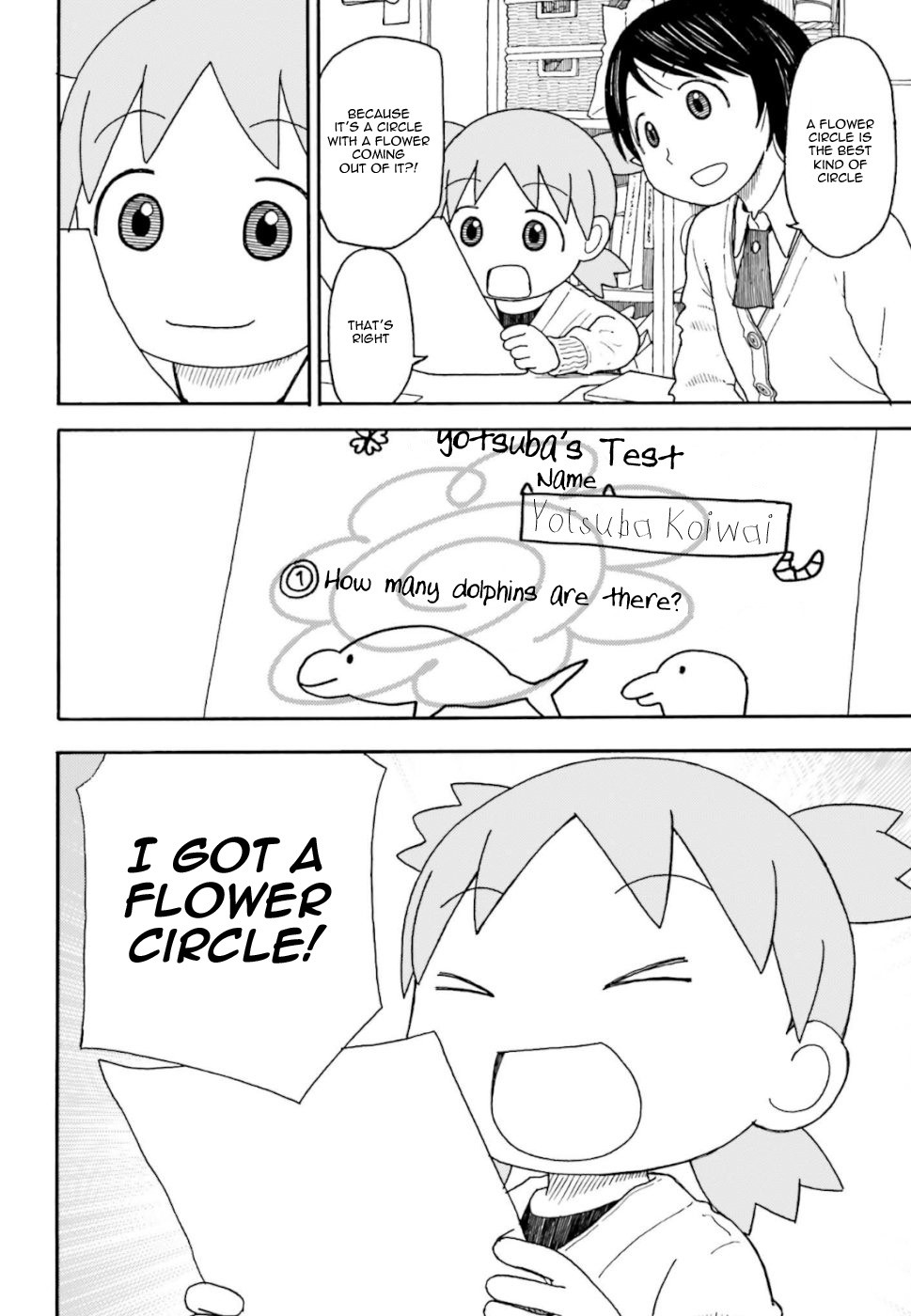 Yotsubato! Chapter 103 page 10 - Chapter 103: Yotsuba & Cramming (part 2)