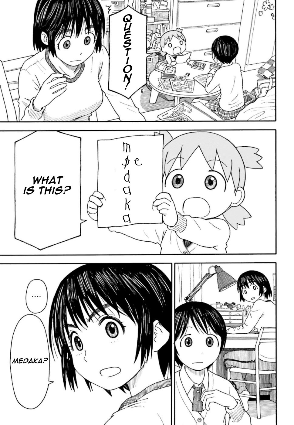 Yotsubato! Chapter 103 page 13 - Chapter 103: Yotsuba & Cramming (part 2)